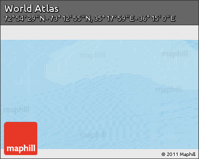 Political 3D Map of the Area around 73° 3' 42" N, 35° 46' 29" E