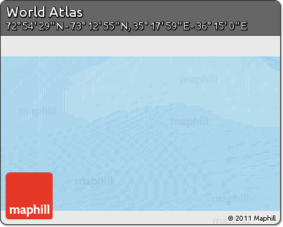 Political 3D Map of the Area around 73° 3' 42" N, 35° 46' 29" E