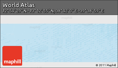 Physical Panoramic Map of the Area around 73° 3' 42" N, 39° 10' 29" E