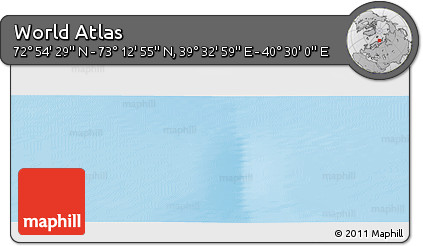 Physical Panoramic Map of the Area around 73° 3' 42" N, 40° 1' 29" E