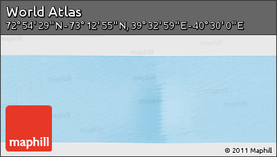 Physical Panoramic Map of the Area around 73° 3' 42" N, 40° 1' 29" E
