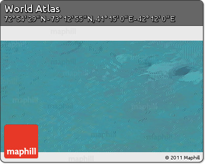 Satellite 3D Map of the Area around 73° 3' 42" N, 41° 43' 30" E