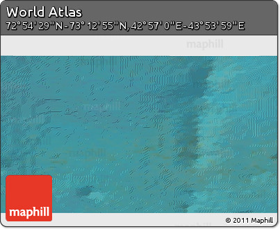 Satellite 3D Map of the Area around 73° 3' 42" N, 43° 25' 29" E