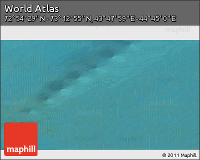 Satellite 3D Map of the Area around 73° 3' 42" N, 44° 16' 29" E