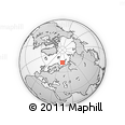 Outline Map of the Area around 73° 3' 42" N, 45° 58' 30" E, rectangular outline