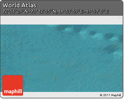 Satellite 3D Map of the Area around 73° 3' 42" N, 49° 22' 30" E