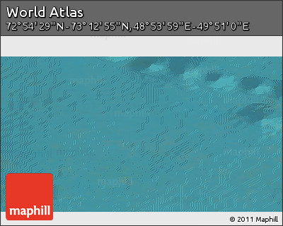 Satellite 3D Map of the Area around 73° 3' 42" N, 49° 22' 30" E