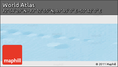 Physical Panoramic Map of the Area around 73° 3' 42" N, 50° 13' 30" E