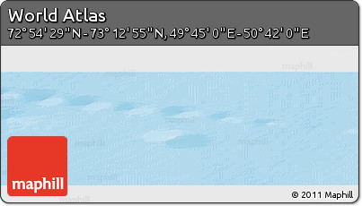 Physical Panoramic Map of the Area around 73° 3' 42" N, 50° 13' 30" E