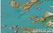 Satellite Map of the area around 73° 3' 42" N, 56° 1' 29" W