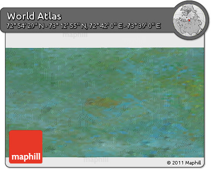 Satellite 3D Map of the Area around 73° 3' 42" N, 73° 10' 30" E