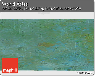 Satellite 3D Map of the Area around 73° 3' 42" N, 73° 10' 30" E