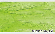 Physical 3D Map of the area around 73° 3' 42" N, 81° 40' 30" E