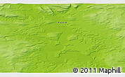 Physical 3D Map of the area around 73° 3' 42" N, 85° 4' 29" E