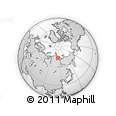 Outline Map of the Area around 73° 20' 8" N, 113° 58' 29" E, rectangular outline
