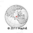 Outline Map of the Area around 73° 20' 8" N, 140° 10' 30" W, rectangular outline