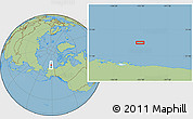Savanna Style Location Map of the area around 73° 20' 8" N, 151° 13' 29" W