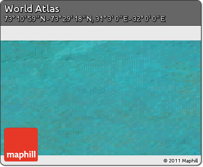 Satellite 3D Map of the Area around 73° 20' 8" N, 31° 31' 29" E