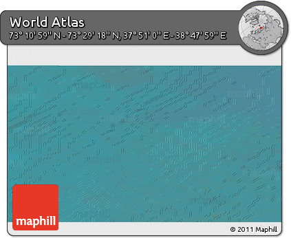 Satellite 3D Map of the Area around 73° 20' 8" N, 38° 19' 30" E