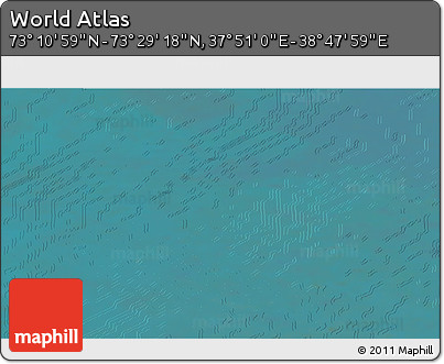 Satellite 3D Map of the Area around 73° 20' 8" N, 38° 19' 30" E