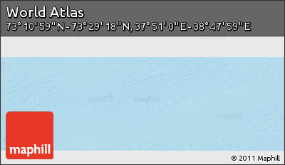 Physical Panoramic Map of the Area around 73° 20' 8" N, 38° 19' 30" E
