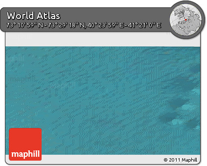 Satellite 3D Map of the Area around 73° 20' 8" N, 40° 52' 30" E
