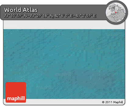 Satellite 3D Map of the Area around 73° 20' 8" N, 42° 34' 30" E