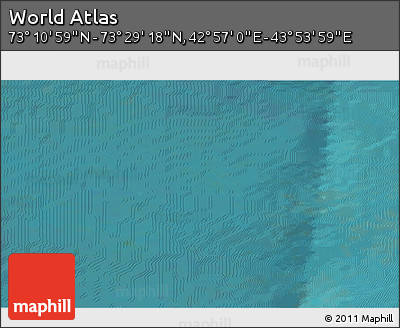 Satellite 3D Map of the Area around 73° 20' 8" N, 43° 25' 29" E