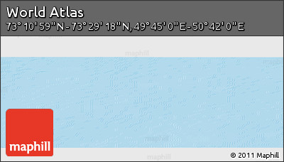 Physical Panoramic Map of the Area around 73° 20' 8" N, 50° 13' 30" E