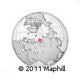 Outline Map of the Area around 73° 20' 8" N, 66° 22' 30" E, rectangular outline