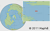 Savanna Style Location Map of the area around 73° 20' 8" N, 66° 13' 29" W