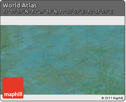 Satellite 3D Map of the Area around 73° 20' 8" N, 72° 19' 29" E