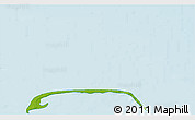 Physical 3D Map of the area around 73° 20' 8" N, 79° 7' 30" E