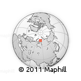 Outline Map of the Area around 73° 20' 8" N, 82° 31' 30" E, rectangular outline