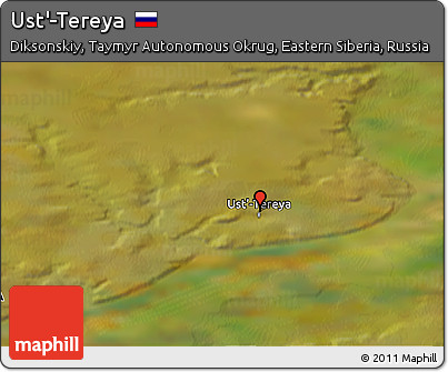 Satellite 3D Map of Ust'-Tereya