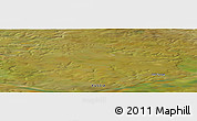 Satellite Panoramic Map of Ust'-Tereya