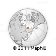 Outline Map of the Area around 73° 36' 29" N, 142° 52' 30" E, rectangular outline