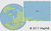 Savanna Style Location Map of the area around 73° 36' 29" N, 32° 22' 30" E