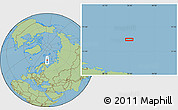 Savanna Style Location Map of the area around 73° 36' 29" N, 36° 37' 30" E