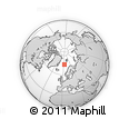 Outline Map of the Area around 73° 36' 29" N, 3° 28' 30" E, rectangular outline