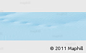 Shaded Relief Panoramic Map of the area around 73° 36' 29" N, 46° 49' 30" E