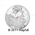Outline Map of the Area around 73° 36' 29" N, 85° 55' 30" E, rectangular outline