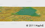 Satellite Panoramic Map of the area around 73° 52' 43" N, 101° 13' 29" E