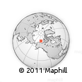 Outline Map of the Area around 73° 52' 43" N, 141° 52' 30" W, rectangular outline