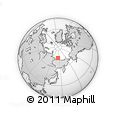 Outline Map of the Area around 73° 52' 43" N, 143° 43' 29" E, rectangular outline