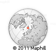Outline Map of the Area around 73° 52' 43" N, 15° 22' 30" E, rectangular outline
