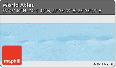 Physical Panoramic Map of the Area around 73° 52' 43" N, 26° 25' 29" E