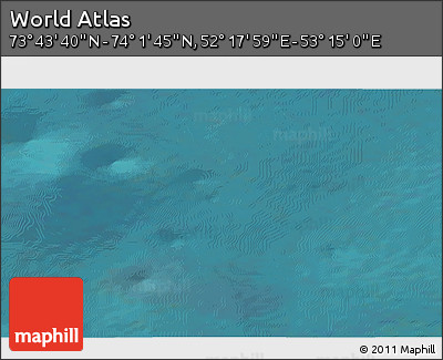 Satellite 3D Map of the Area around 73° 52' 43" N, 52° 46' 29" E