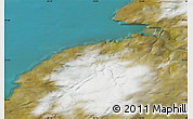 Satellite Map of the area around 73° 52' 43" N, 54° 28' 30" E