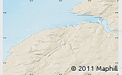 Shaded Relief Map of the area around 73° 52' 43" N, 54° 28' 30" E